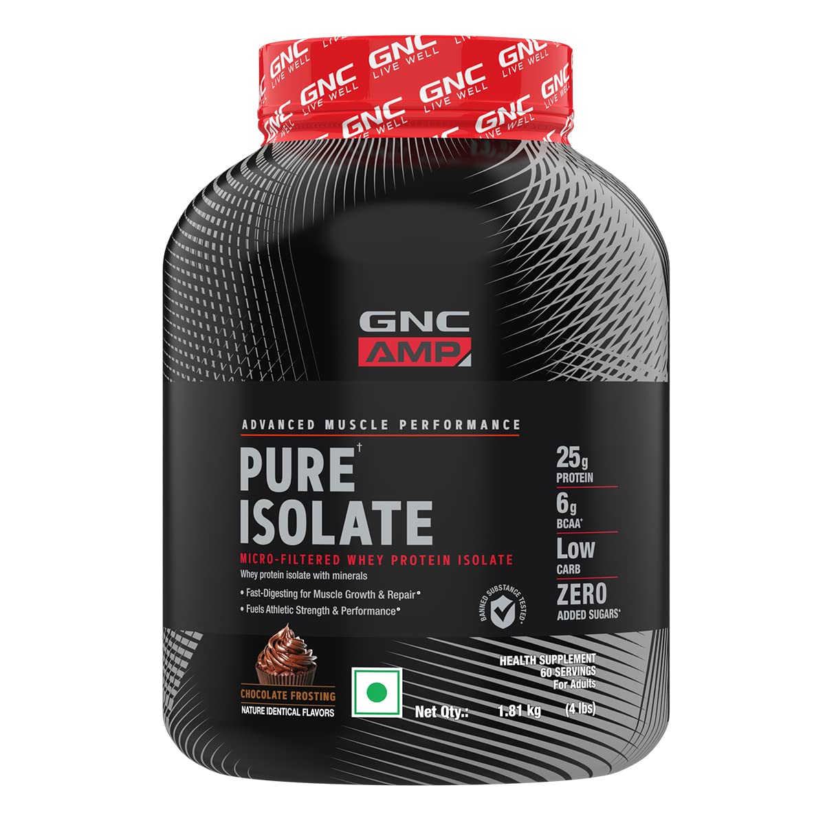 GNC AMP Pure Isolate Whey Protein