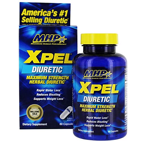 MHP XPEL DIURETIC 80 CAPSULES