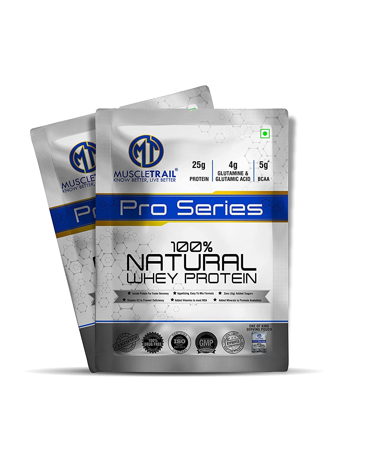 MUSCLETRAIL NATURAL WHEY PRO SERIES PROTEIN