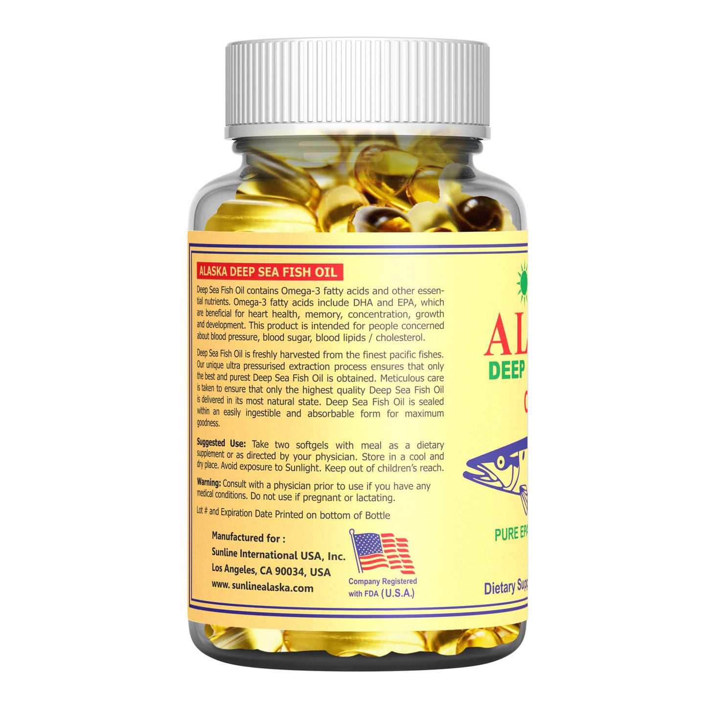 Alaska Deep Sea Fish Oil