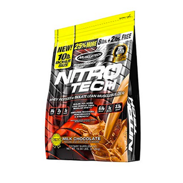 MUSCLETECH NITRO TECH Milk Chocolate 10 LBS