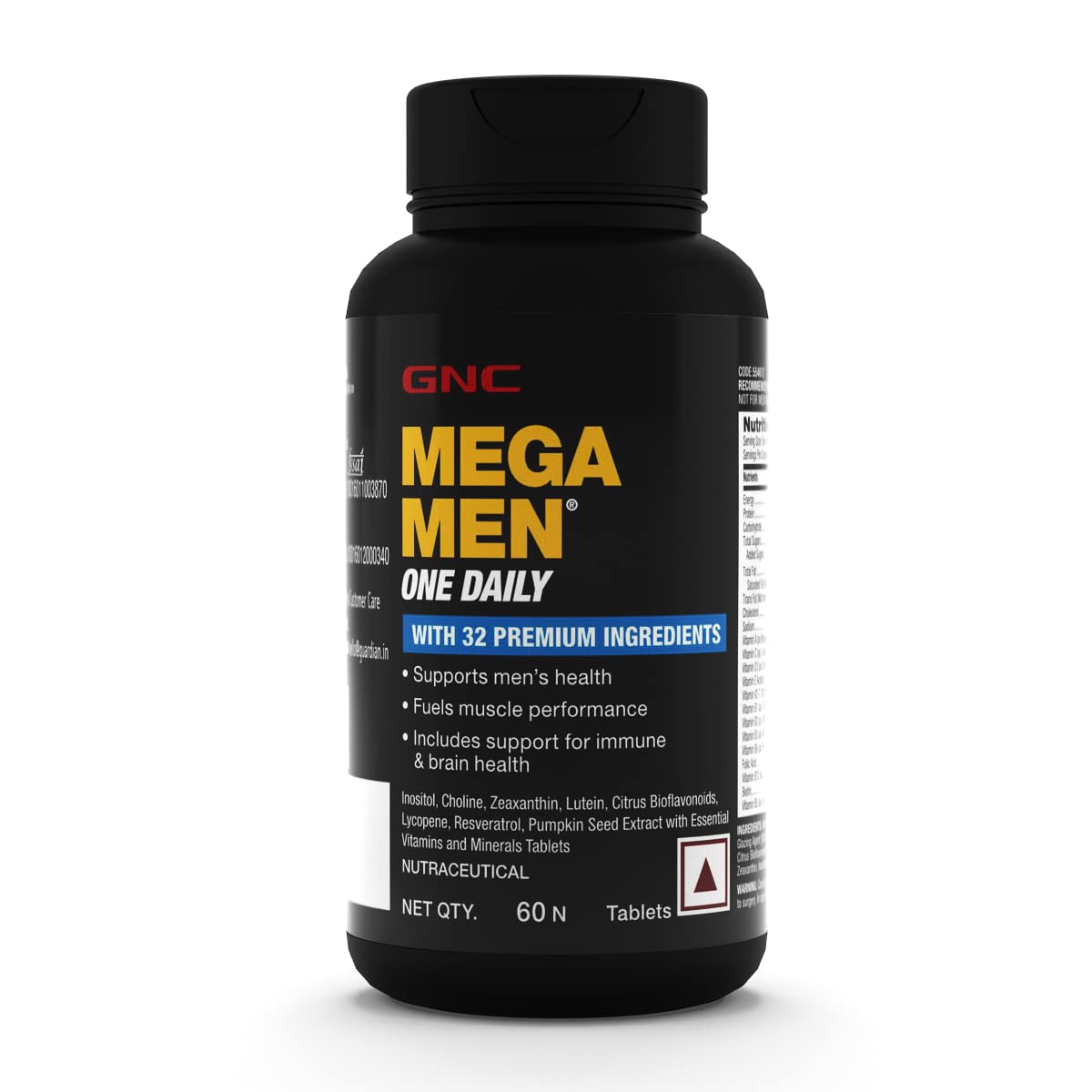 GNC MEGA MEN ONE DAILY 30 TEBLETS