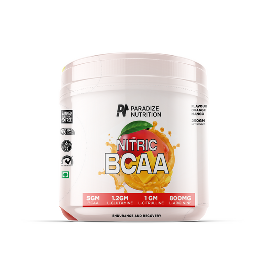 PARADIZE NUTRITION NITRIC BCAA 250G ORANGE MANGO